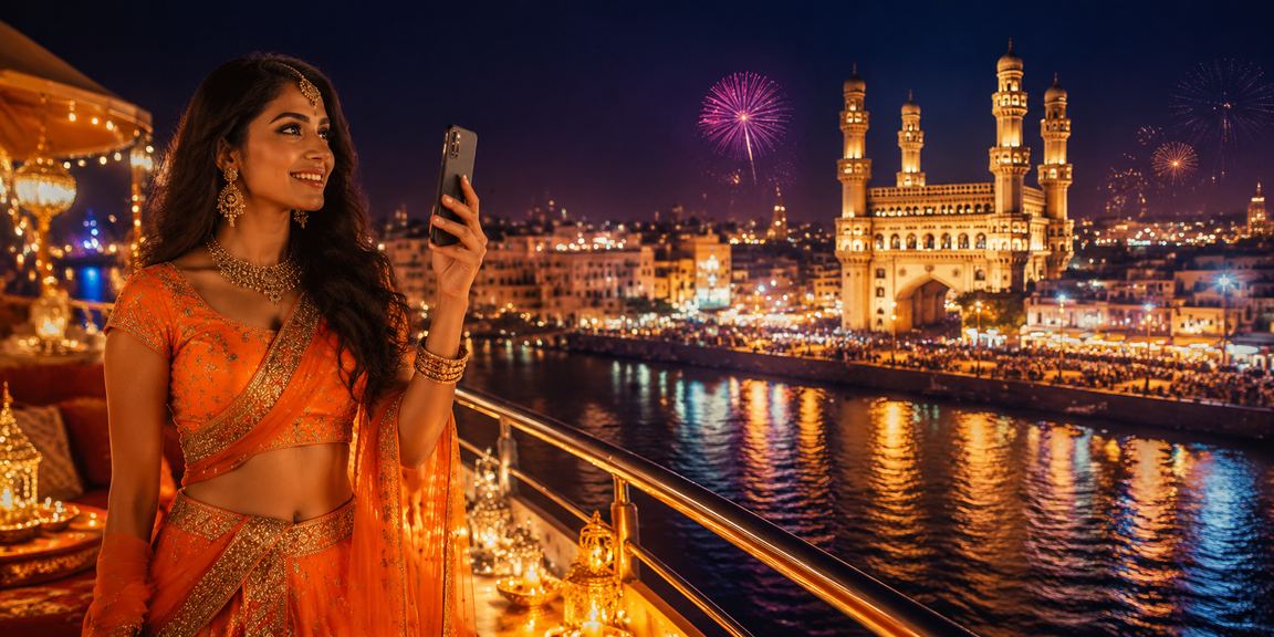 Mobile casino experience during Diwali festival in Hyderabad